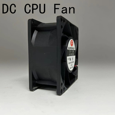 Plastik PBT DC Computer Fan 0.2A 60x60x10mm CPU Pendingin Fan